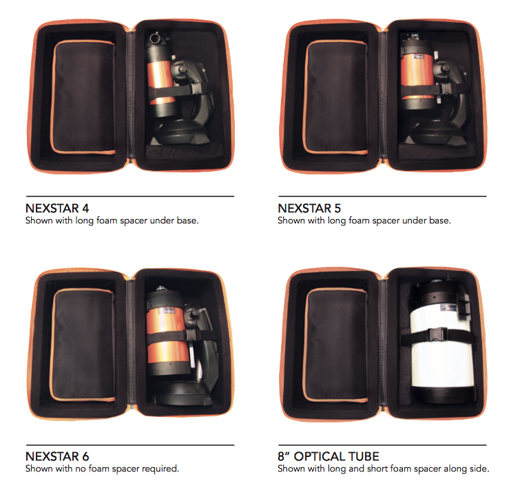 Celestron Case for Nexstar 4 / 5 / 6 and 8 OTAs